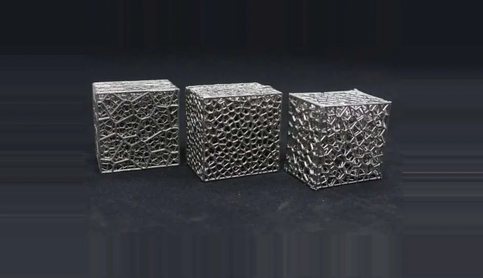 TR Alloys open-cell metal foam